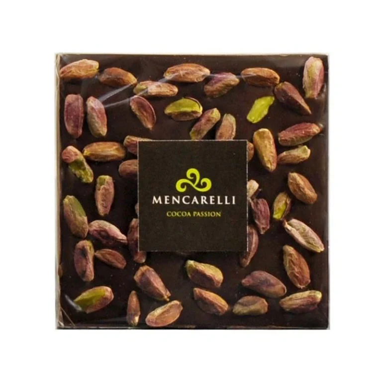 Cioccolato (fondente, al latte o bianco) e pistacchio